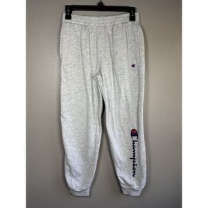 Champion Gray Sweatpants  Fleece Joggers Youth Size Large 10/12